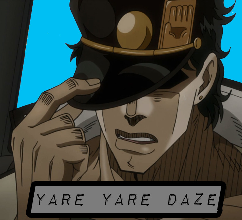 Yare+yare+daze+i+made+this+meme+cause+co